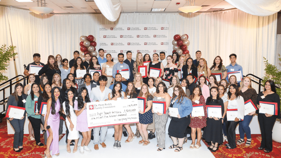 Dr. Prem Reddy Family Foundation Awards Scholarships to 90 Students Pursuing Careers in Healthcare