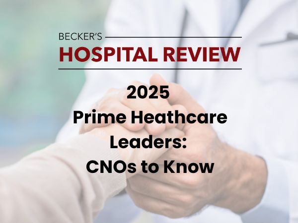 2025 Beckers CNOs to Know