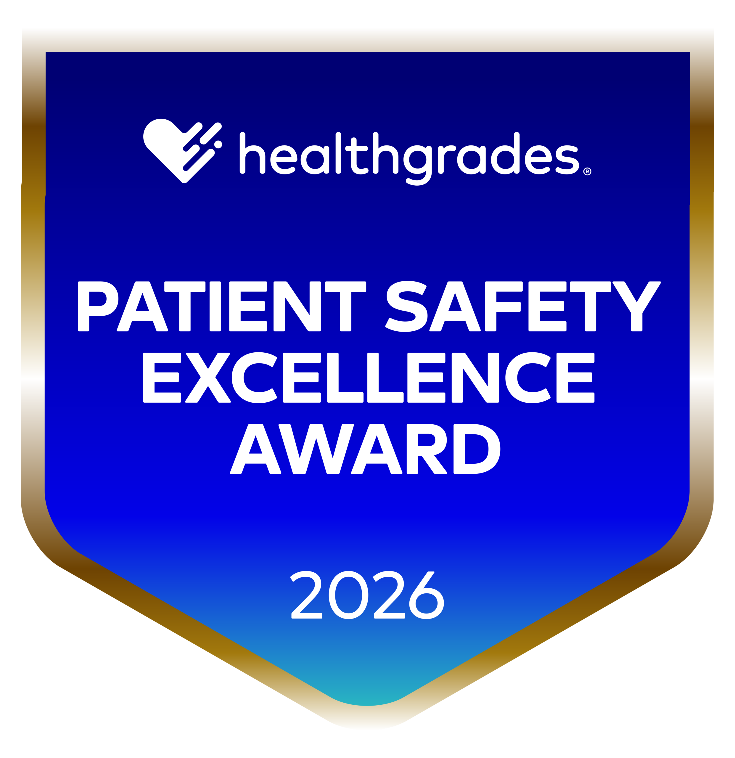2026 Patient Safety Excellence Award Medallion scaled